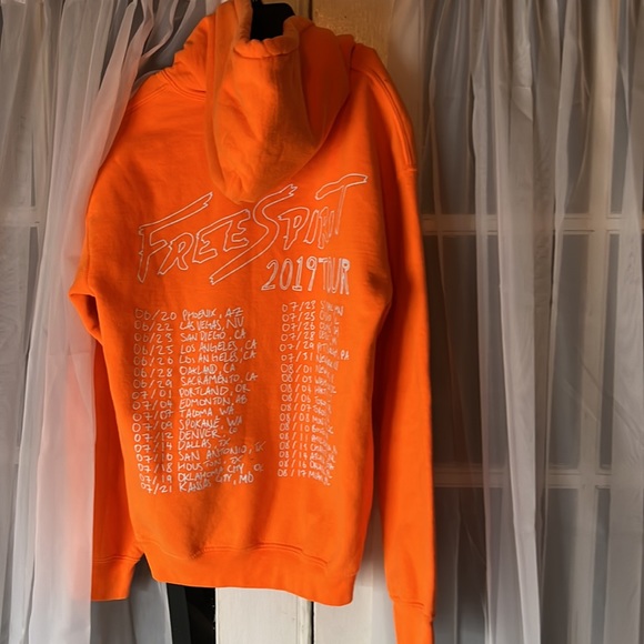 Khalid Free Spirit Tour 2019 Van Hooded Sweatshirt Men’s Small - Picture 8 of 8